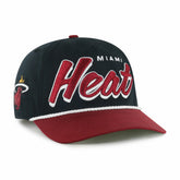 47 brand Miami Heat '47 Dropshadow Rope Hitch Adjustable Hat