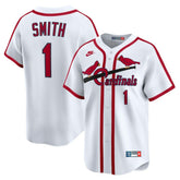 White Ozzie Smith St. Louis Cardinals Nike Throwback Cooperstown Collection Limited Jersey