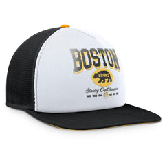 NHL Boston Bruins Fanatics Decades Collection Foam Front Snapback Hat