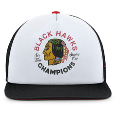 NHL Chicago Blackhawks Fanatics Decades Collection Foam Front Snapback Hat