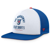 NHL New York Rangers Fanatics Decades Collection Foam Front Snapback Hat