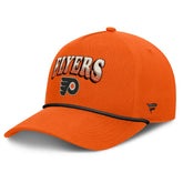 NHL Philadelphia Flyers Fanatics Decades Collection A-Frame Rope Adjustable Hat
