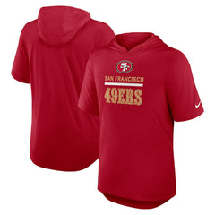 Lockup Tri-Blend Hoodie T-Shirt - San Francisco 49ers Hoodies