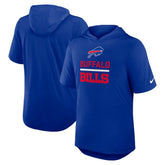 Lockup Tri-Blend Hoodie T-Shirt - Buffalo Bills Hoodies