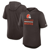 Lockup Tri-Blend Hoodie T-Shirt - Cleveland Browns Hoodies