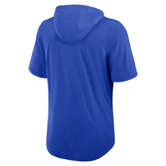 Lockup Tri-Blend Hoodie T-Shirt - Los Angeles Rams Hoodies