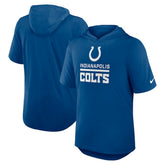Lockup Tri-Blend Hoodie T-Shirt - Indianapolis Colts Hoodies