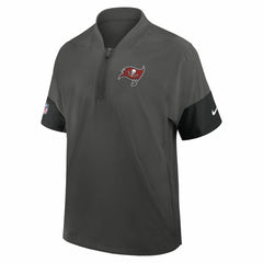 Sideline Short Sleeve Quarter-Zip Dri-FIT Coach Jacket - Tampa Bay Buccaneers Jackets