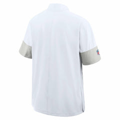 Sideline Short Sleeve Quarter-Zip Dri-FIT Coach Jacket - New Orleans Saints Jackets