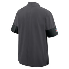 Sideline Short Sleeve Quarter-Zip Dri-FIT Coach Jacket - Cleveland Browns Jackets