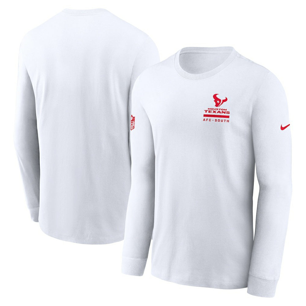 Sideline Dri-FIT Long Sleeve T-Shirt - Houston Texans T-shirts