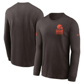 Sideline Dri-FIT Long Sleeve T-Shirt - Cleveland Browns T-shirts