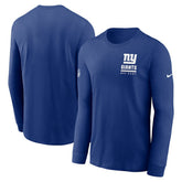 Sideline Dri-FIT Long Sleeve T-Shirt - New York Giants T-shirts