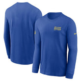Sideline Dri-FIT Long Sleeve T-Shirt - Los Angeles Rams T-shirts