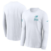 Sideline Dri-FIT Long Sleeve T-Shirt - Miami Dolphins T-shirts