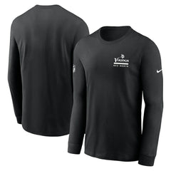 Sideline Dri-FIT Long Sleeve T-Shirt - Minnesota Vikings T-shirts
