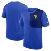 Sideline UV Dri-Fit Coach Shirt - Los Angeles Rams