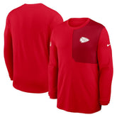 Sideline Coach UV Dri-FIT Long Sleeve Shirt - Kansas City Chiefs