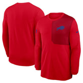 Sideline Coach UV Dri-FIT Long Sleeve Shirt - Buffalo Bills