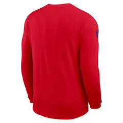 Sideline Coach UV Dri-FIT Long Sleeve Shirt - Buffalo Bills