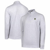 Gray Milwaukee Brewers Sublime Tri-Blend Quarter-Zip Jacket