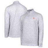 Gray New York Mets Sublime Tri-Blend Quarter-Zip Jacket