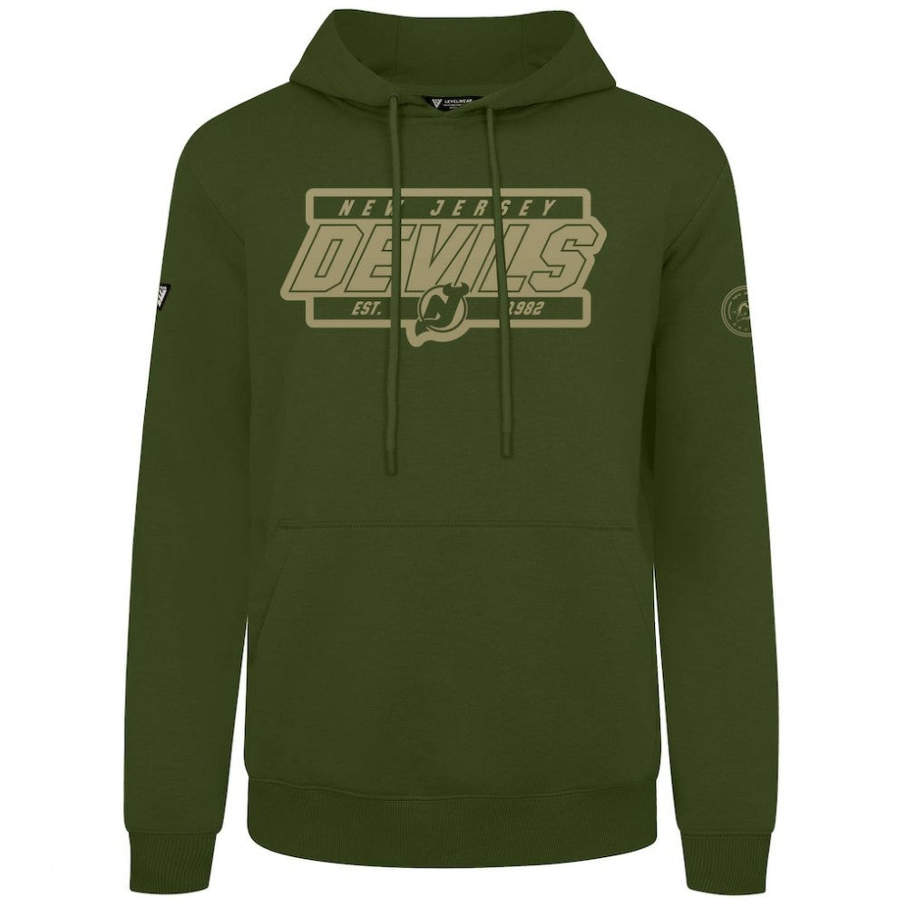 NHL New Jersey Devils Levelwear Podium Pullover Hoodie