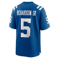Anthony Richardson Sr. Team Game Jersey - Indianapolis Colts Jerseys