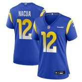 Puka Nacua Women's Game Player Jersey - Los Angeles Rams Jerseys