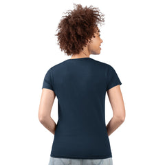 G-III 4Her by Carl Banks Women's Super-Slim Fit Lightweight Subtle Football V-Neck T-Shirt - Houston Texans T-shirts