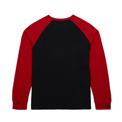 NHL New Jersey Devils Mitchell & Ness Legendary Slub Raglan Long Sleeve T-Shirt