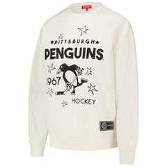 NHL Pittsburgh Penguins Mitchell & Ness Women's Logo 3.0 Pullover Sweatshirt