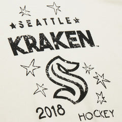 NHL Seattle Kraken Mitchell & Ness Women's Logo 3.0 Pullover Sweatshirt