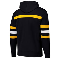 NHL Pittsburgh Penguins Mitchell & Ness Head Coach Slogan Pullover Hoodie
