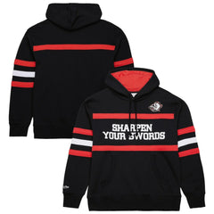 NHL Buffalo Sabres Mitchell & Ness Head Coach Slogan Pullover Hoodie