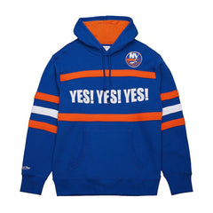 NHL New York Islanders Mitchell & Ness Head Coach Slogan Pullover Hoodie