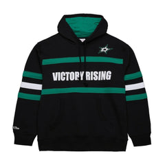 NHL Dallas Stars Mitchell & Ness Head Coach Slogan Pullover Hoodie