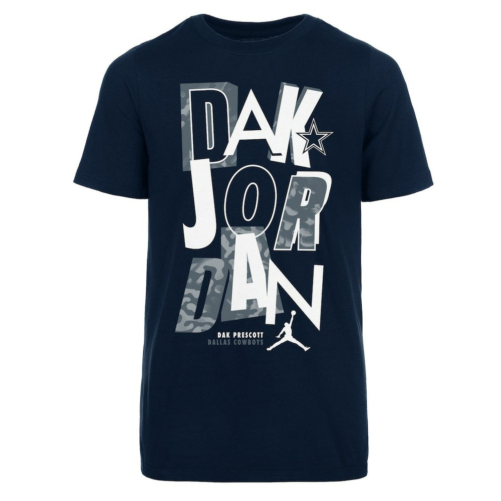 Dak Prescott Jordan Brand Youth Fresh Player Name T-Shirt - Dallas Cowboys T-shirts
