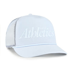 Light Blue Athletics '47 Foundation Script Hitch Adjustable Trucker Hat