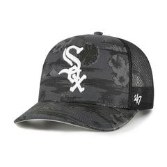 Black '47 Chicago White Sox Fiji Trucker Adjustable Hat
