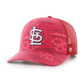 Red '47 St. Louis Cardinals Fiji Trucker Adjustable Hat