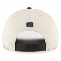Cream/Black Miami Marlins '47 Fiji Rope Hitch Adjustable Hat