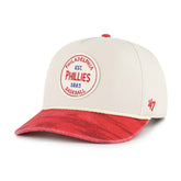 Cream/Red Philadelphia Phillies '47 Fiji Rope Hitch Adjustable Hat