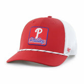 Red/White Philadelphia Phillies '47 Scratch Adjustable Trucker Hat