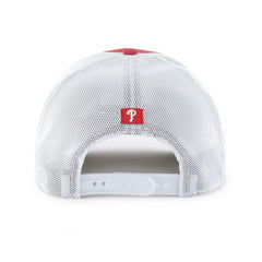 Red/White Philadelphia Phillies '47 Scratch Adjustable Trucker Hat