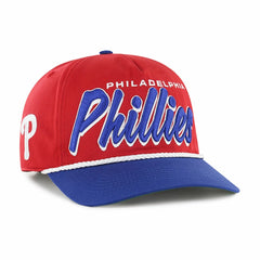 Red Philadelphia Phillies '47 Dropshadow Rope Hitch Adjustable Hat