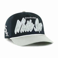 Black Chicago White Sox '47 Dropshadow Rope Hitch Adjustable Hat