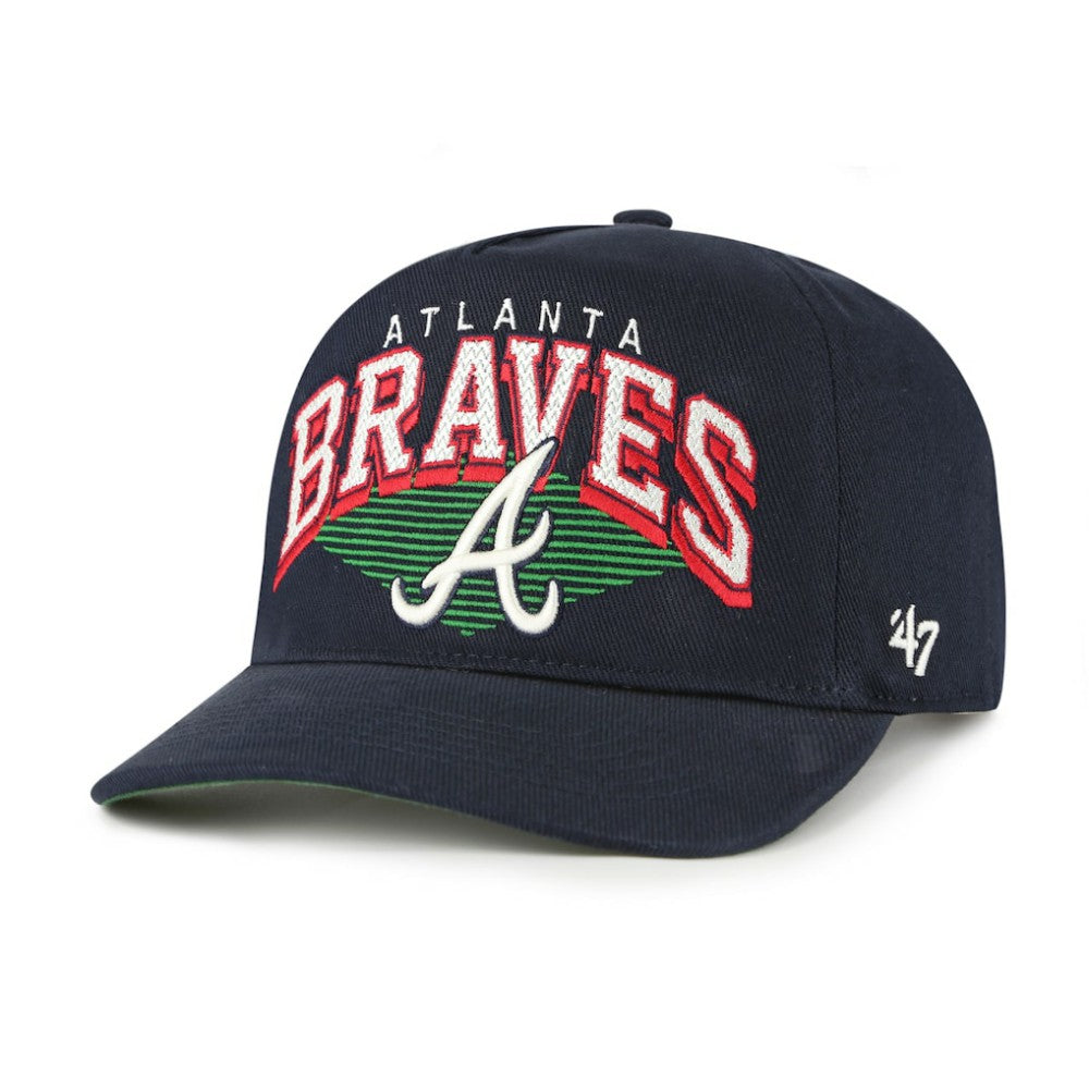 Navy Atlanta Braves '47 Pomona Hitch Adjustable Hat