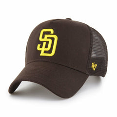 Brown San Diego Padres '47 Ballpark Offside Adjustable Trucker Hat