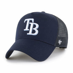 Navy Tampa Bay Rays '47 Ballpark Offside Adjustable Trucker Hat